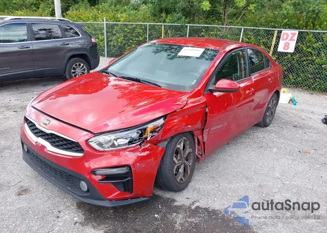 2021 Kia Forte Lxs из США, поврежденный, VIN 3KPF24ADXME335065